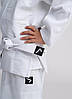 Кімоно для дзюдо дитяче з поясом біле унісекс Ippon Gear Kids Judo Gi Future 2 White 335 г/м² (110 см), фото 8