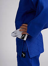 Кімоно для дзюдо дитяче з поясом синє унісекс Ippon Gear Kids Judo Gi Future 2 Blue 335 г/м² (120 см), фото 6