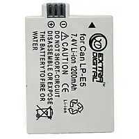 Акумулятор для фотоапарата Extradigital Canon LP-E5 White 1200 mAh