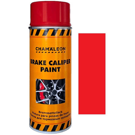Акрилова автоемаль спрей для супортів червона Chamaleon Red Brake Caliper Spray Paint 400мл, фото 1