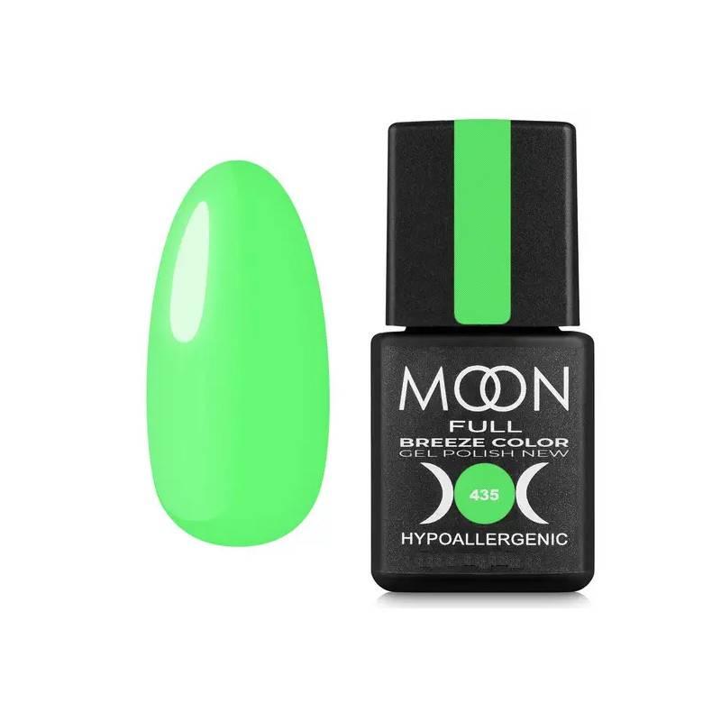 Гель-лак MOON FULL Breeze color №435 8мл, фото 1
