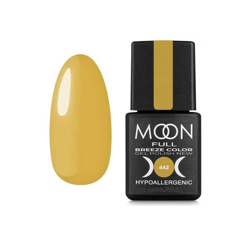 Гель-лак MOON FULL Breeze color №442 8мл, фото 1