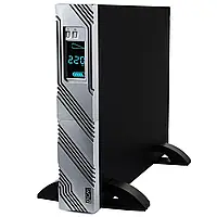 Джерело безперебійного живлення PowerCom SRТ-1000XL LCD Black Silver