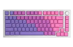 Набір кейкапів Glorious GPBT Dye Sublimated Keycaps Nebula Purple