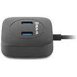 USB-хаб REAL-EL CQ-407 Black (EL123110011), фото 7