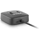 USB-хаб REAL-EL CQ-407 Black (EL123110011), фото 8