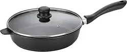Сковорідка KELA Gabor (10041) Black з кришкою та захистом, 28 см