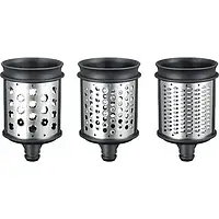 Набір насадок для кухонних комбайнів KitchenAid 5KSMEMVSC Black Silver 3шт