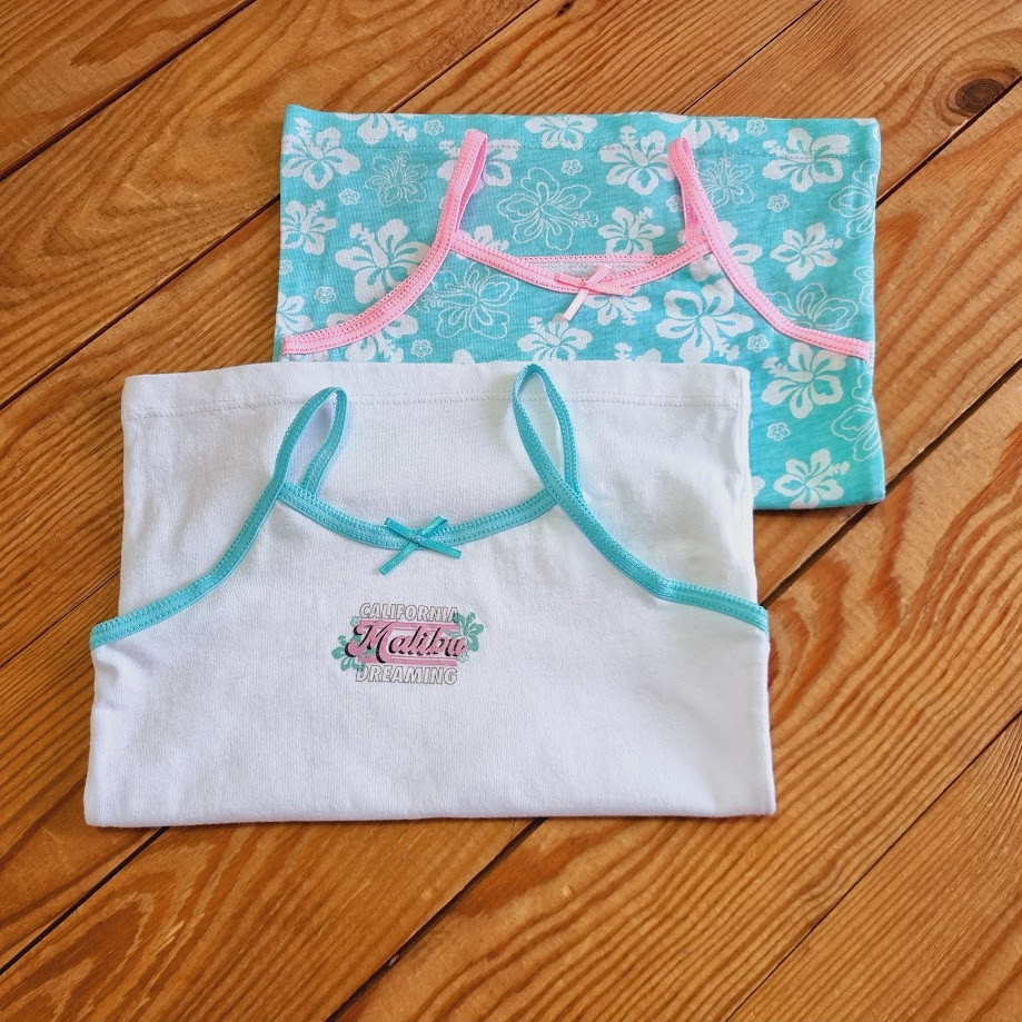 Майка для дівчинки Primark, зріст 92 (1,5-2 роки), колір білий, зелений