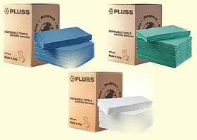 Серветки – нагрудники тришарові стоматологічні PLUSS