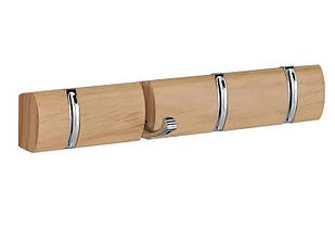 Вішалка настінна дерев'яна DA CH-4704-OAK