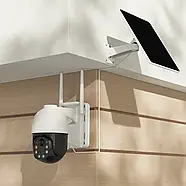 Вулична IP камера відеоспостереження із сонячною панеллю та підтримкою 4G RIAS VC3, фото 2