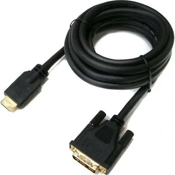 Відео-кабель Viewcon VD 066 HDMI(тато)DVI(тато), 3m Black, фото 1