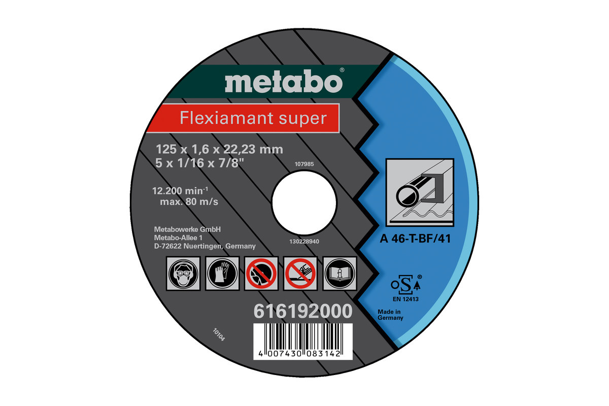 Flexiarapid super 125x1,6x22,23 сталь, TF 41 (616192000)
