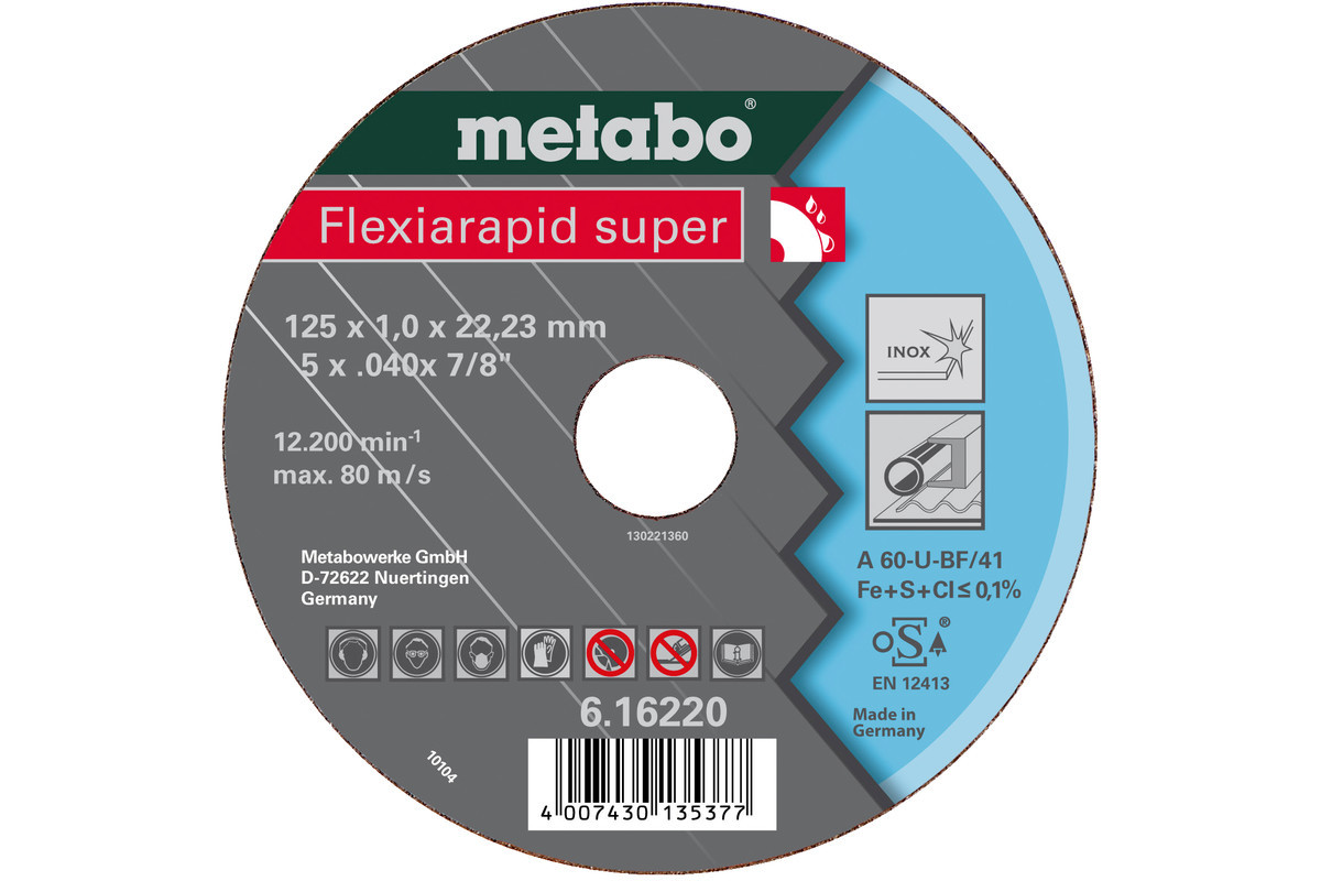 Flexiarapid super 115x1,0x22,23 Inox, TF 41 (616216000)
