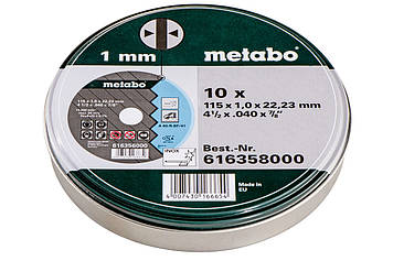 10 відрізних дисків - SP 115x1,0x22,23 Inox, TF 41 (616358000)