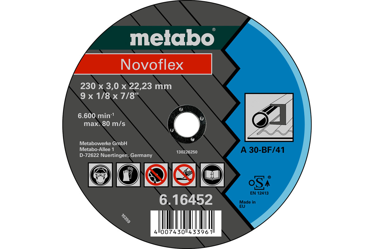 Novoflex 230x3,0x22,23 сталь, TF 42 (616477000)