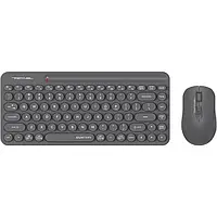 Комплект клавіатура та миша A4Tech Fstyler FG3200 Air2 Wireless Gray
