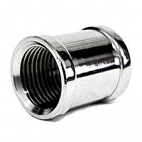 Муфта з'єднувальна Valve J.G. 1/2 дюйма внутрішнє різьблення латунь хромована