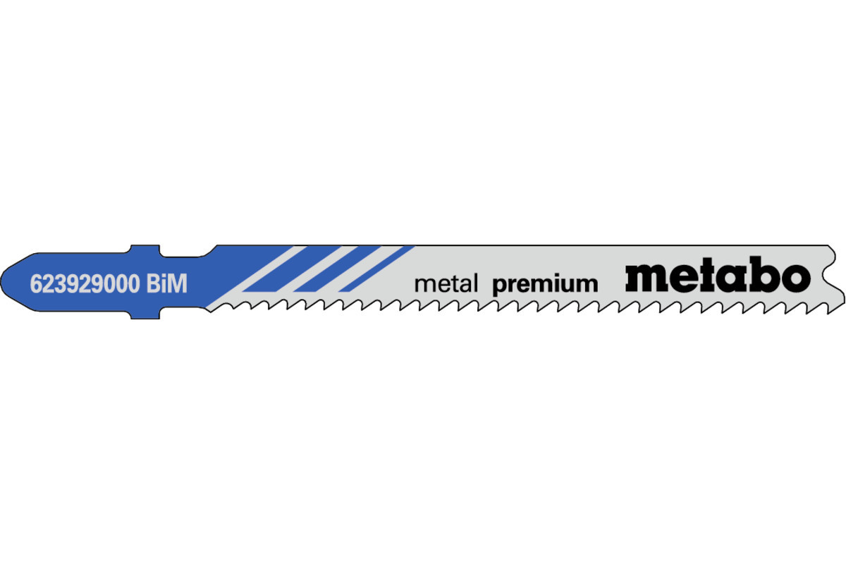 5 пилкових полотен для лобзиків «metal premium», 66 мм/progr. (623929000)
