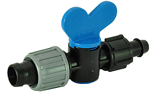 Кран стартовий Eco Irtech з підтиском для крапельної стрічки