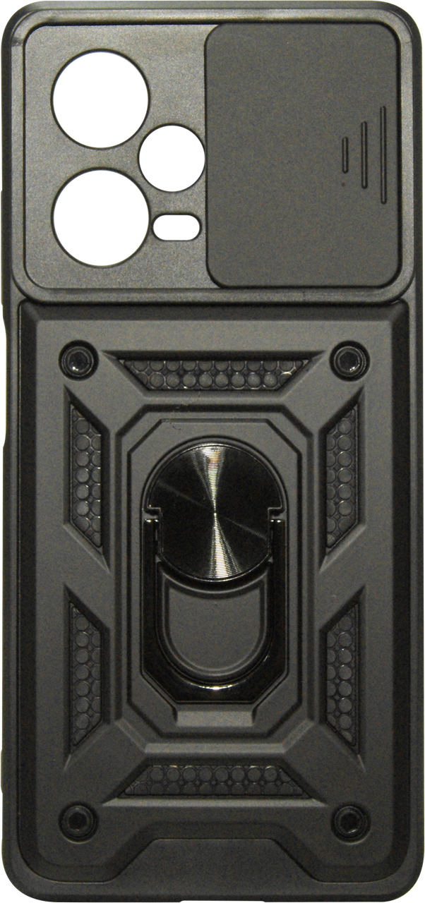 Накладка Xiaomi Redmi Note 12 Pro+ 5G black Camshield Honor New