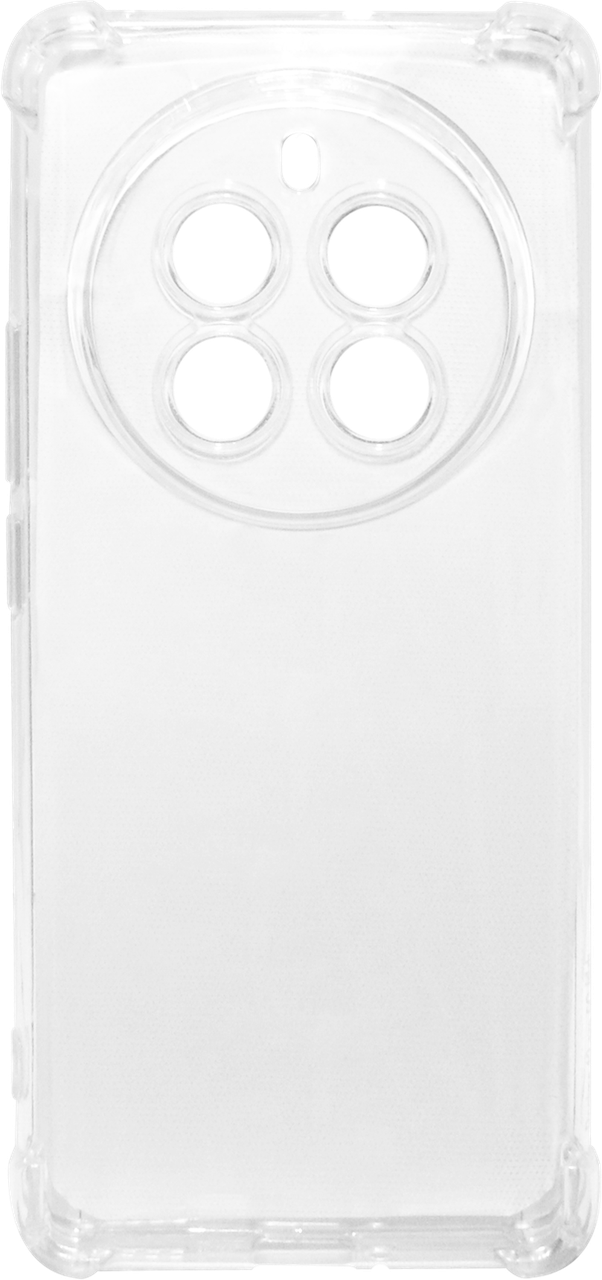 Силікон Realme 12 Pro/12 Pro+ white clear Antishock