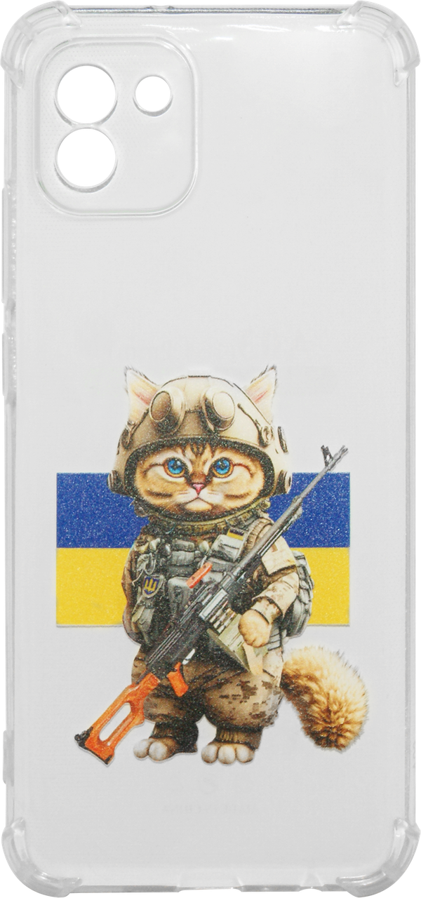 Силікон SA A035 clear Heroes of Ukraine Case