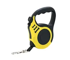 Повідець для тварини Voltronic SJ-188-5 Black Yellow 5 м