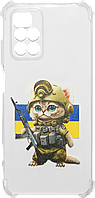 Силікон Xiaomi Redmi 10/Note 11 4G CN clear Heroes of Ukraine Case