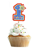 Топер для капкейків кенді-бара 1 рочок для хлопчика