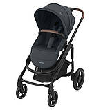 Коляска універсальна 2в1 Maxi-Cosi Plaza Plus Essential Graphite Темно-сіра, фото 3