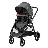 Коляска універсальна 3в1 Maxi-Cosi Zelia S Trio Dark Grey Темно-сіра, фото 3