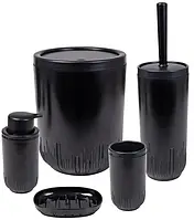Набір для ванної кімнати HEREVIN Set-Black 5 шт (162240-012)