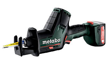 Акумуляторна шабельна пила PowerMaxx SSE 12 BL + 2 АКБ,зарядний пристрій і MetaBOX (602322500)