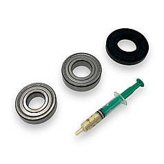 Комплект підшипників SKF та сальник для пральної машини Samsung (6205+6204+30*60.55*10/12)