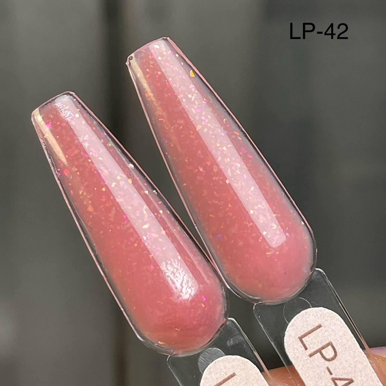 Рідкий полигель - GeliX LIQUID POLYGEL - LP-42 с пластівцями юкі, фото 1