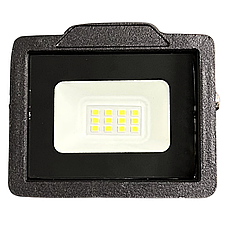 Прожектор LED 10w 6500K IP65 800LM LEMANSO "Посейдон" чорний/LMP73-11, фото 3