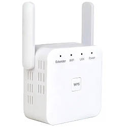 Підсилювач WIFI сигналу, 300Мбит/с, від мережі / Ретранслятор WIFI / Репітер WIFI / Підсилювач вайфая