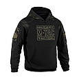 M-Tac кофта Hoodie Combat Black Multicam XS, фото 6