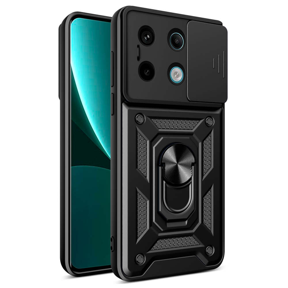 Чохол Armor Guard Shield для Xiaomi Redmi Note 13 Pro 5G / Poco X6 5G Black, фото 1