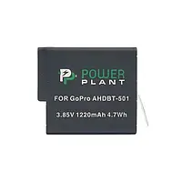 Акумулятор для відеокамери PowerPlant GoPro AHDBT-501 Black 1220mAh