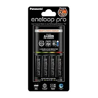 Зарядний пристрій для акумуляторів AA, AAA Panasonic Smart-Quick Charger + Enelop Pro Black AA/AAA + 4xAA2500 mAh (K-KJ55HCD40E)