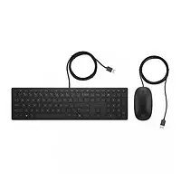 Комплект клавіатура та миша HP Pavilion Keyboard and Mouse 400 Black