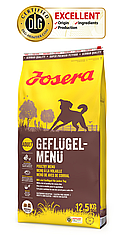 Josera Geflugel-Menu сухий корм для собак з домашньою птицею 12.5 кг