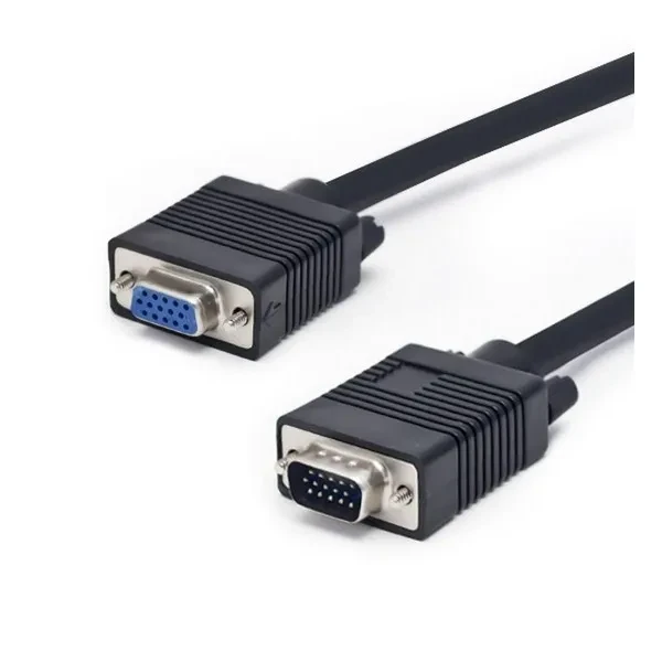 Відео-кабель Cablexpert CC-PPVGAX-10-B VGA(тато)VGA(тато), 3m Black, фото 1