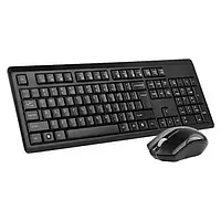 Комплект клавіатура та миша A4Tech 4200N Black (бездротовий)