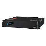 Джерело безперебійного живлення PowerCom KIN-1500AP RM (2U) Black, фото 3