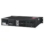 Джерело безперебійного живлення PowerCom KIN-1500AP RM (2U) Black, фото 4