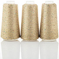 LUREX MICROPAETTE (Люрекс мікропаєтка) № 30 золото + кольорова (Пряжа нитки для в'язання)